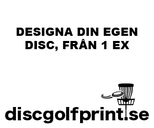Disc golf print sponsor