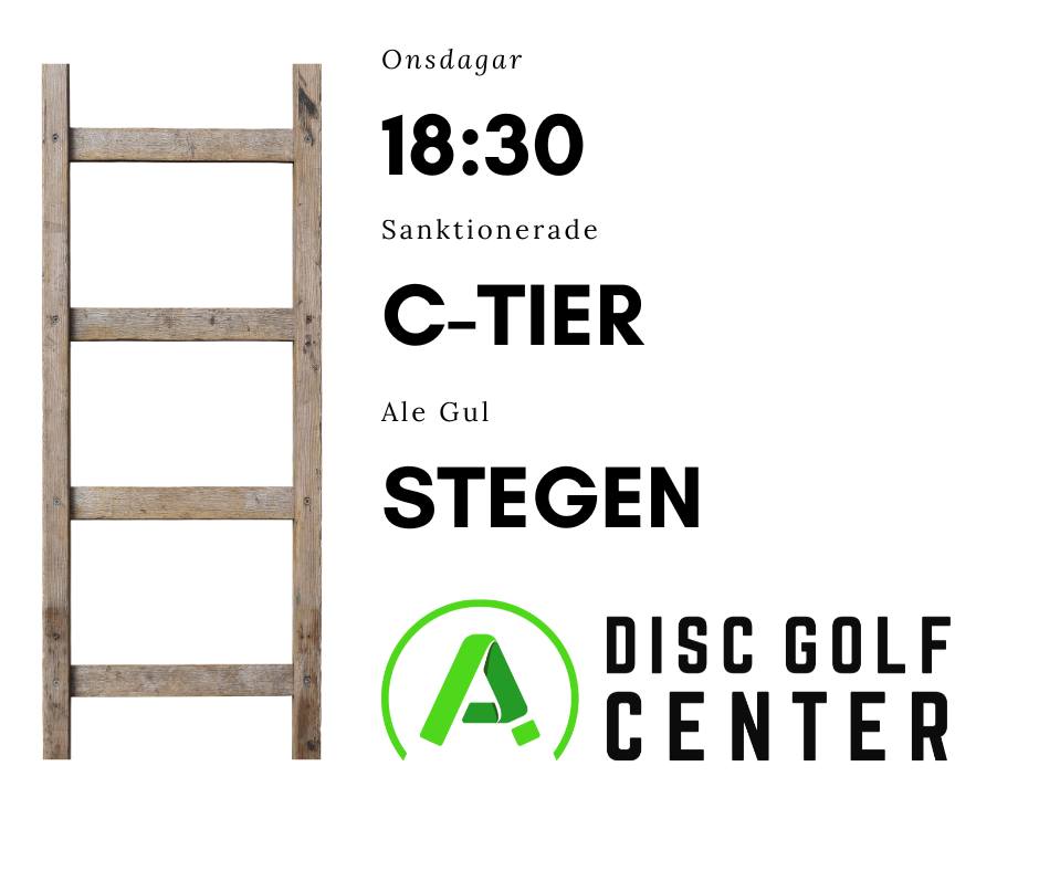 Stegen på ale disc golf center